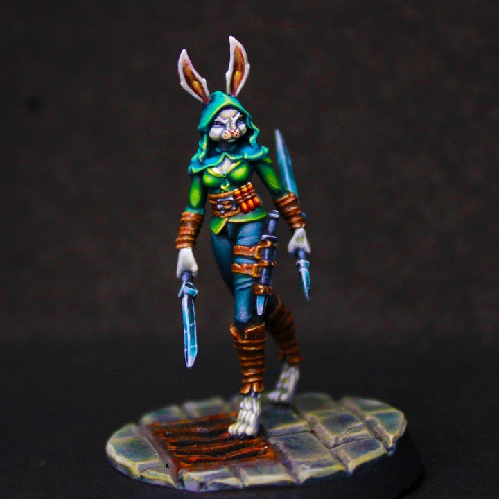 Sofia Shadowpaw, Female Rabbitfolk Assassin