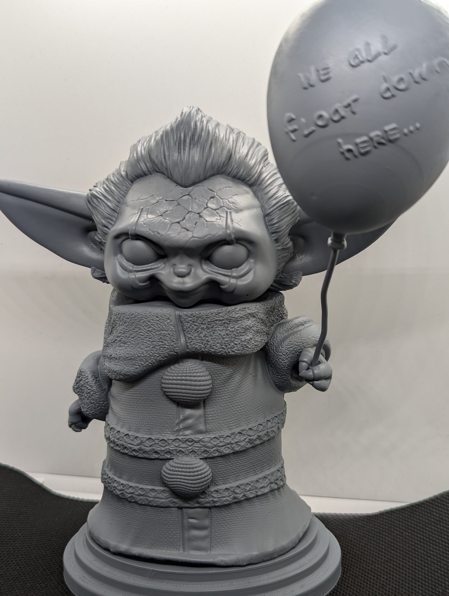 Pennywise/Grogu Mash-up - Fan Art Model for painting