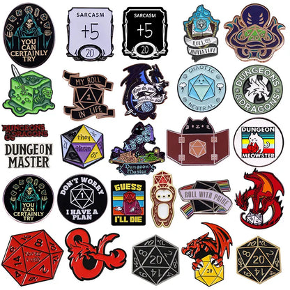 TTRPG/DnD Pins