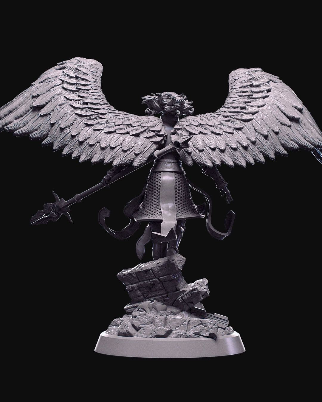 Dianna, the Lightbringer - ''| UNPAINTED | Tabletop Scale | TTRPG D&D Miniature | DnD