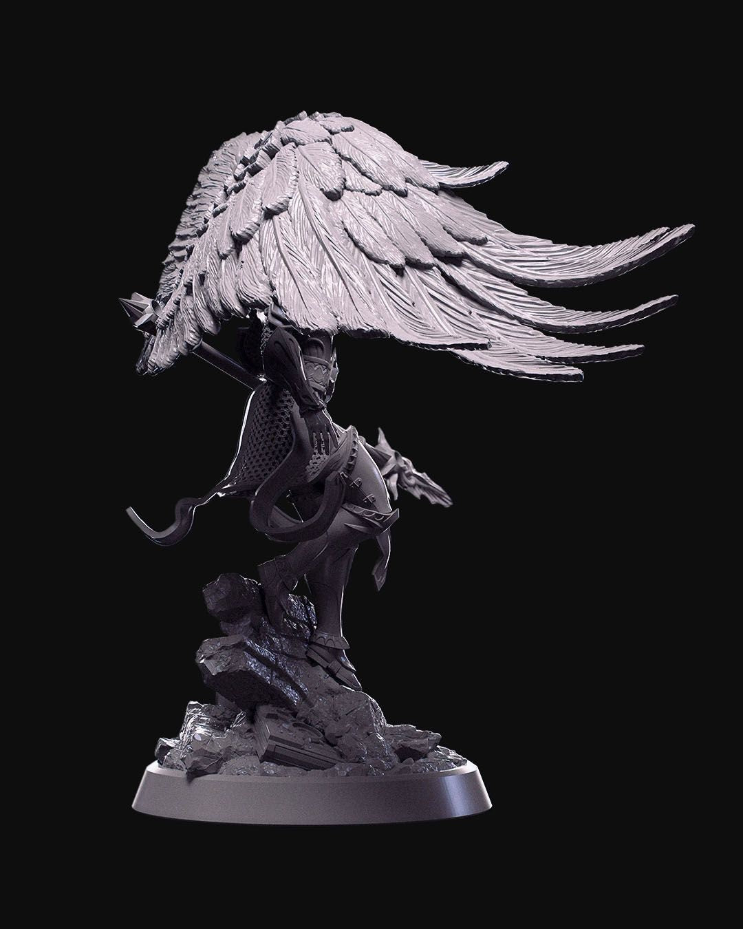 Dianna, the Lightbringer - ''| UNPAINTED | Tabletop Scale | TTRPG D&D Miniature | DnD