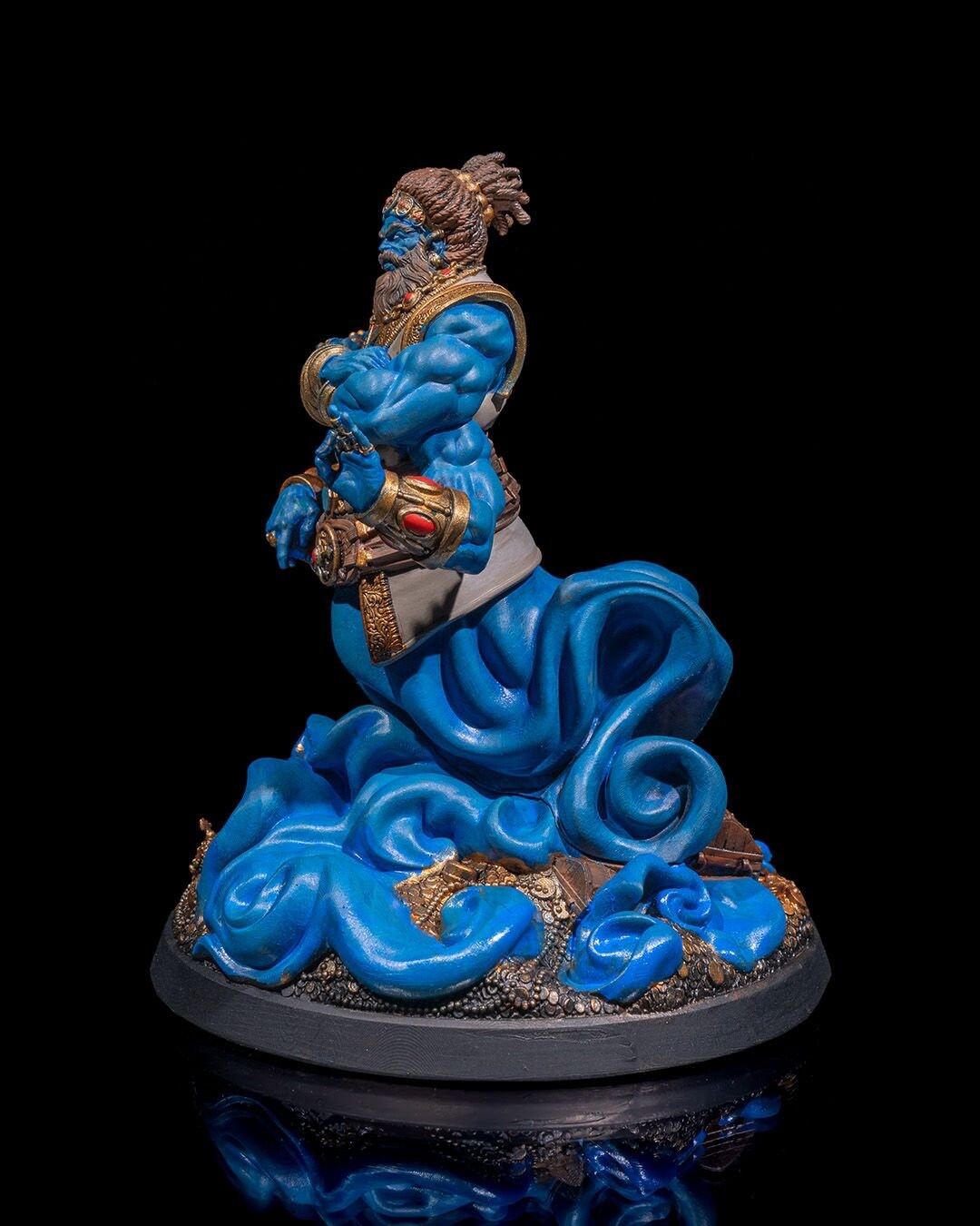 Genie | UNPAINTED | Tabletop Scale | TTRPG D&D Miniature | DnD