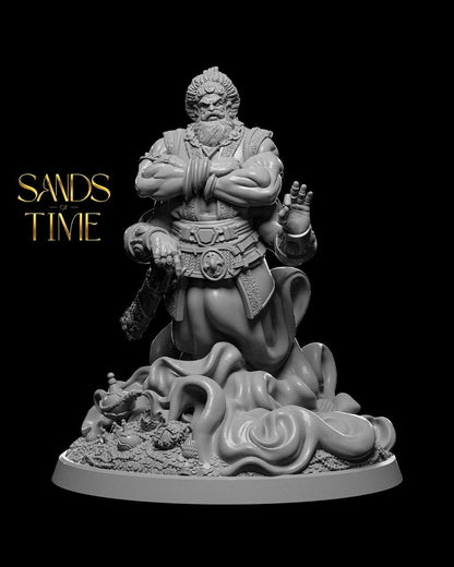 Genie | UNPAINTED | Tabletop Scale | TTRPG D&D Miniature | DnD