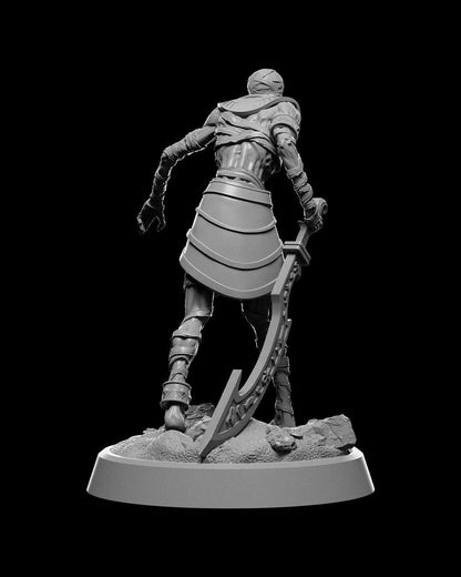 Mummy v3 | UNPAINTED | Tabletop Scale | TTRPG D&D Miniature | DnD