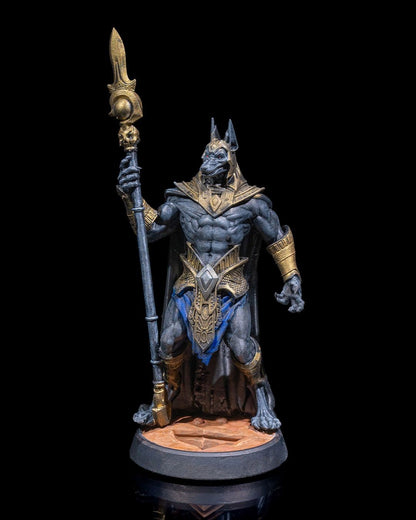 Jackal General | UNPAINTED | Tabletop Scale | TTRPG D&D Miniature | DnD