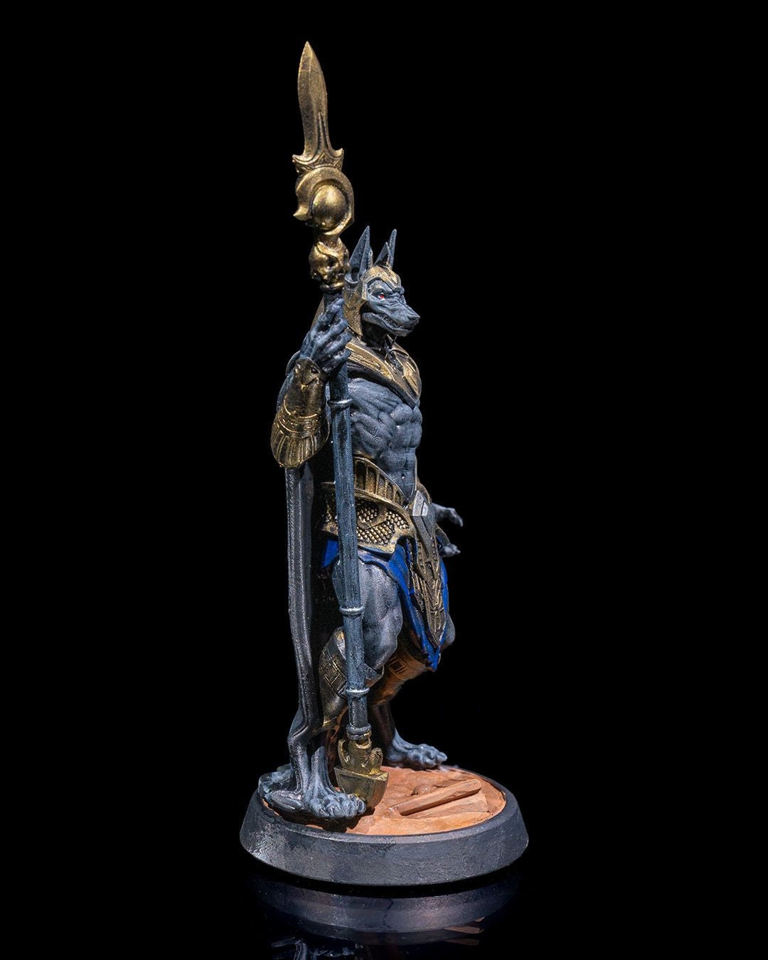 Jackal General | UNPAINTED | Tabletop Scale | TTRPG D&D Miniature | DnD