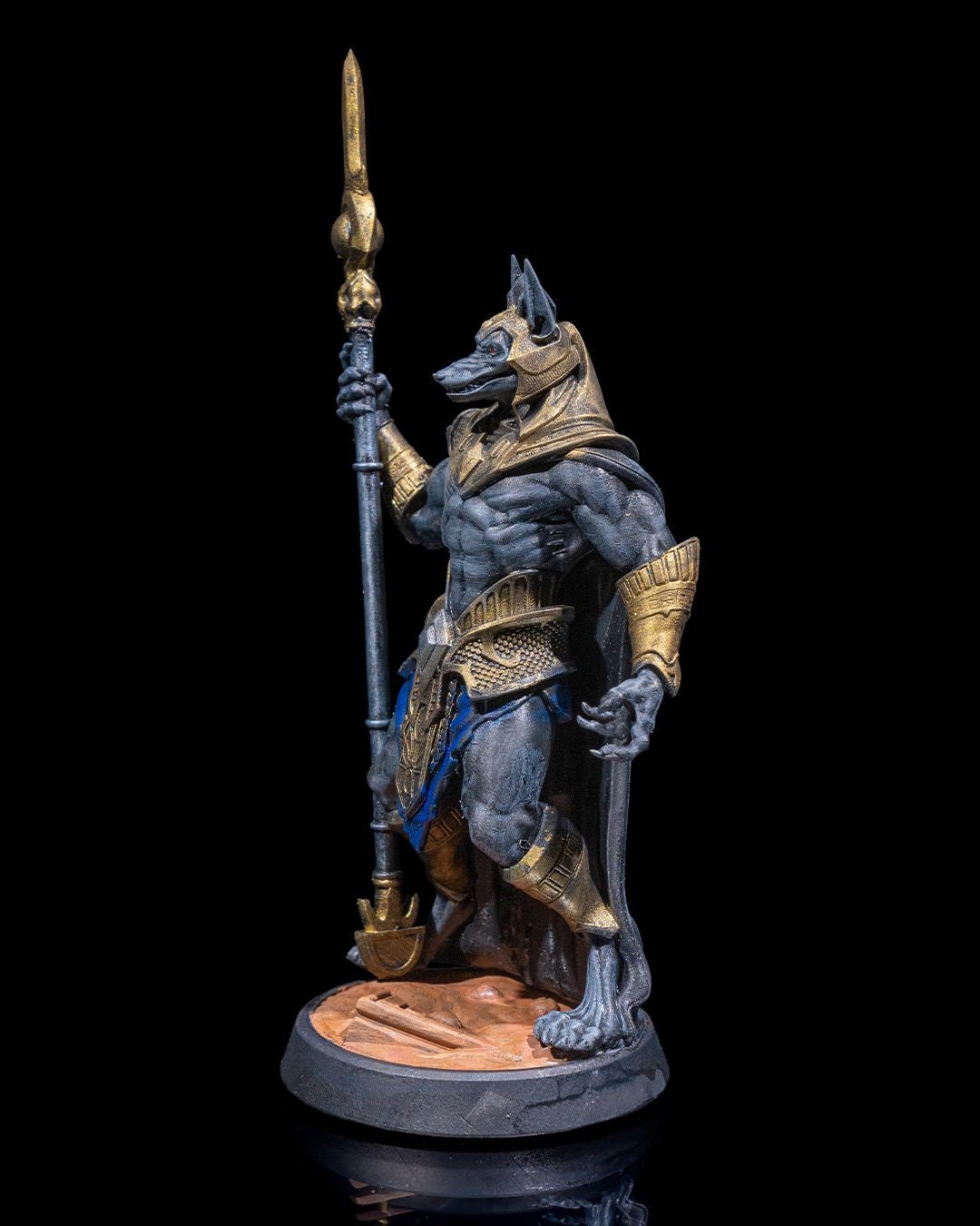 Jackal General | UNPAINTED | Tabletop Scale | TTRPG D&D Miniature | DnD