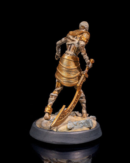 Mummy v3 | UNPAINTED | Tabletop Scale | TTRPG D&D Miniature | DnD