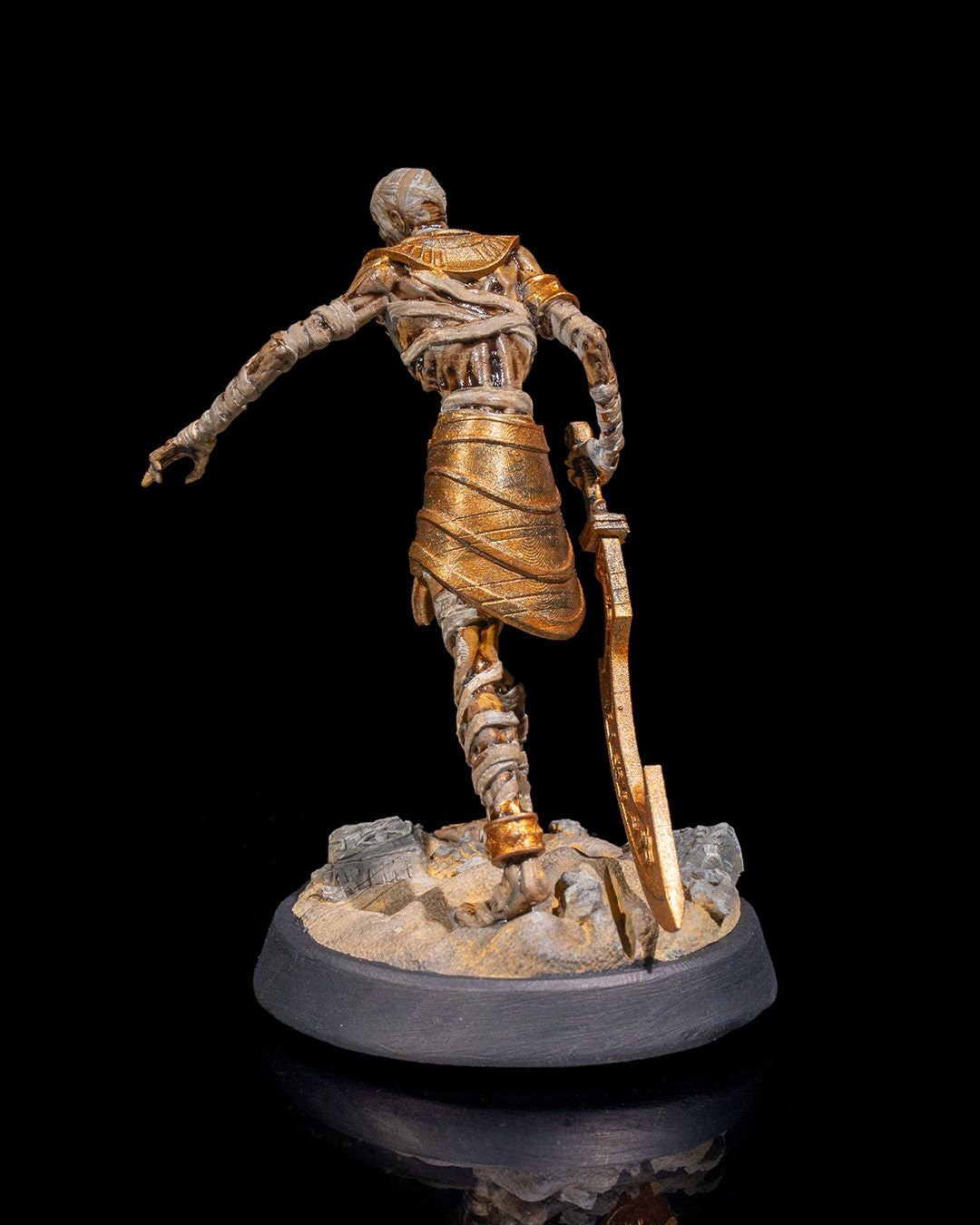 Mummy v3 | UNPAINTED | Tabletop Scale | TTRPG D&D Miniature | DnD