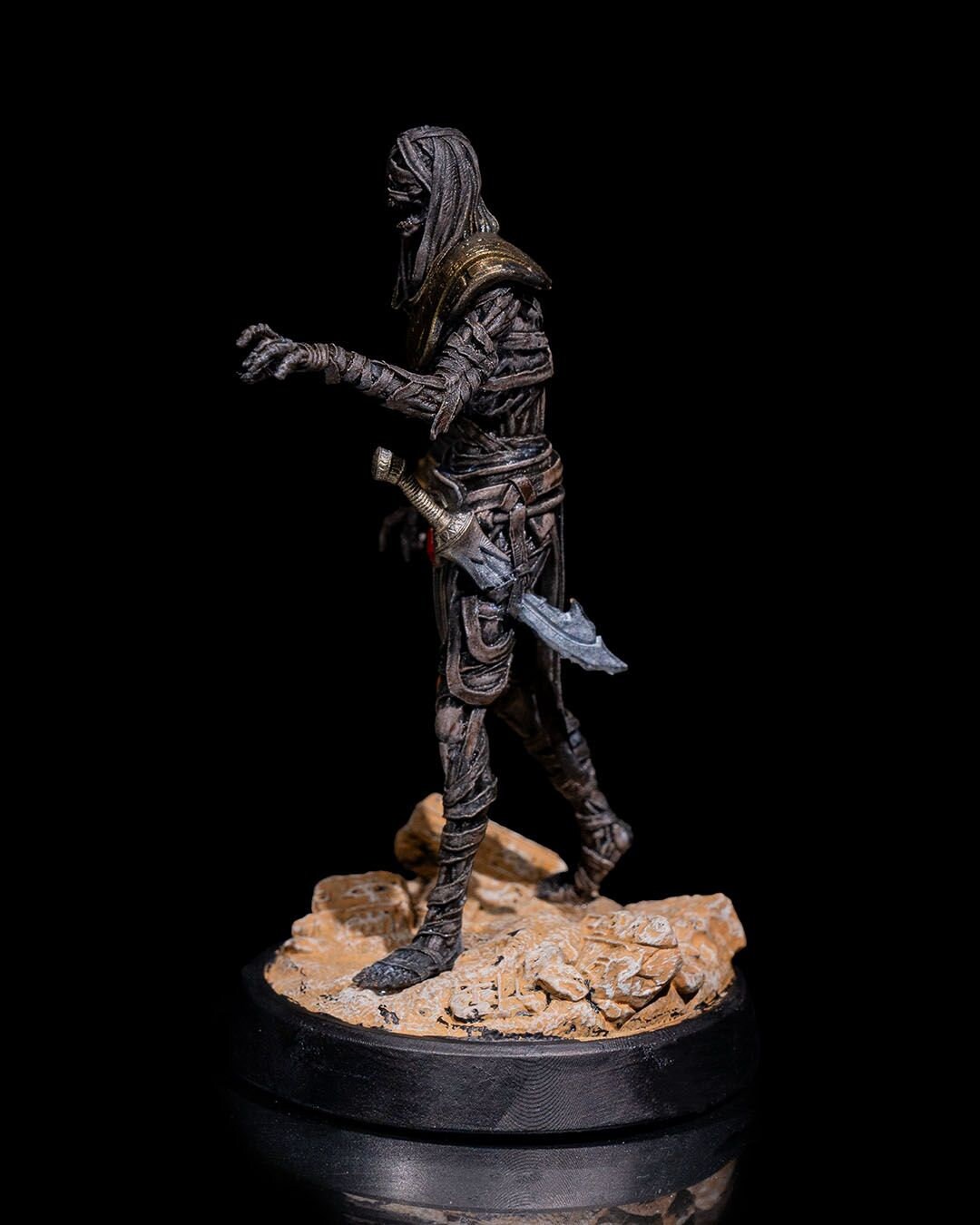 Mummy v1 | UNPAINTED | Tabletop Scale | TTRPG D&D Miniature | DnD