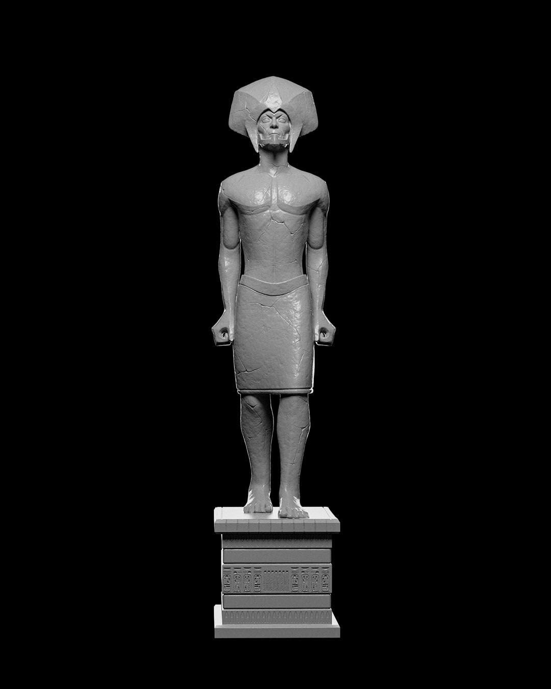 Egyptian Props v1 | UNPAINTED | Tabletop Scale | TTRPG D&D Miniature | DnD