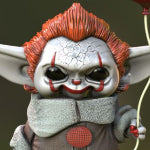 Pennywise/Grogu Mash-up - Fan Art Model for painting