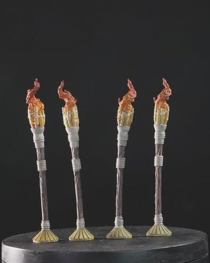 Tiki Fire Sticks (set of 4)