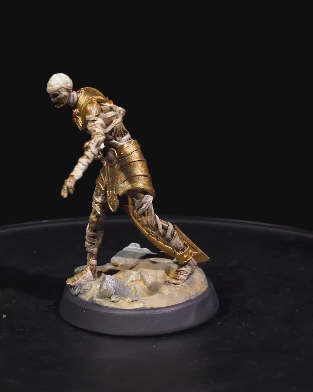 Mummy v3 | UNPAINTED | Tabletop Scale | TTRPG D&D Miniature |  DnD