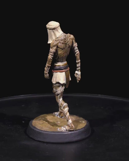 Mummy v2 | UNPAINTED | Tabletop Scale | TTRPG D&D Miniature |  DnD