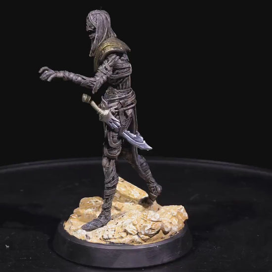 Mummy v1 | UNPAINTED | Tabletop Scale | TTRPG D&D Miniature |  DnD